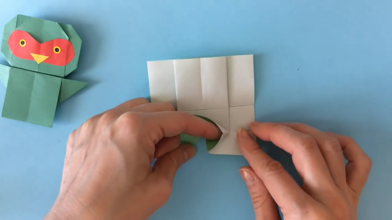 折纸小乌鸦的方法,小乌鸦折纸简单