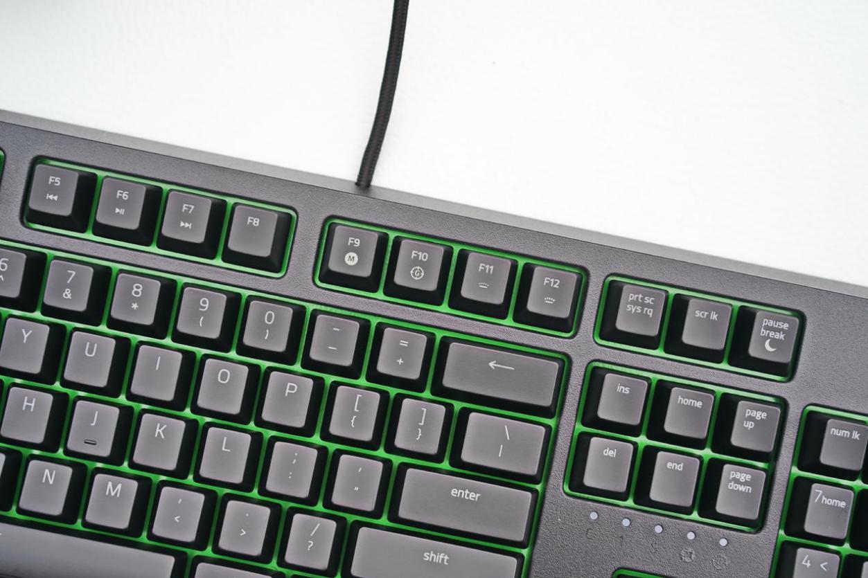 雷蛇黑寡妇绿轴测评,2024年雷蛇黑寡妇蜘蛛标准版实测