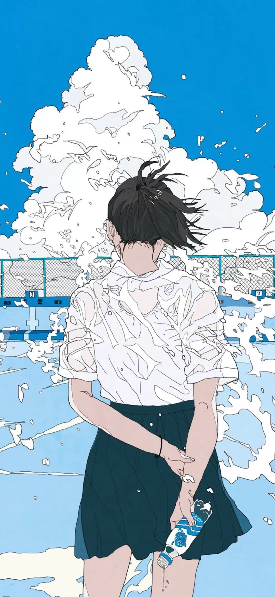 iphonexs好看的动漫壁纸,苹果xr壁纸超清图女生动漫