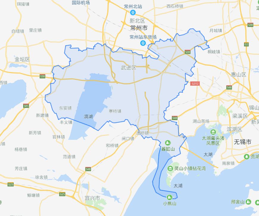 常州市武进区,孙权取以武而进之意,唐代借用而名,中国百强县区