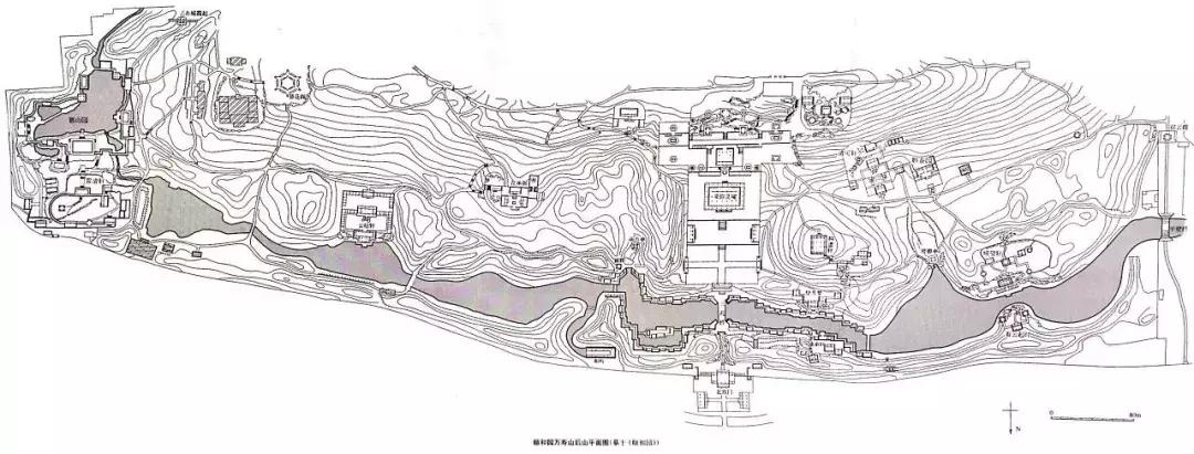 国外经典园林平面图,明清园林平面