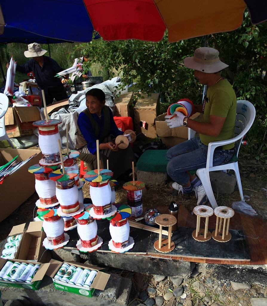 藏民族传统游戏风筝,去拉萨路上游戏