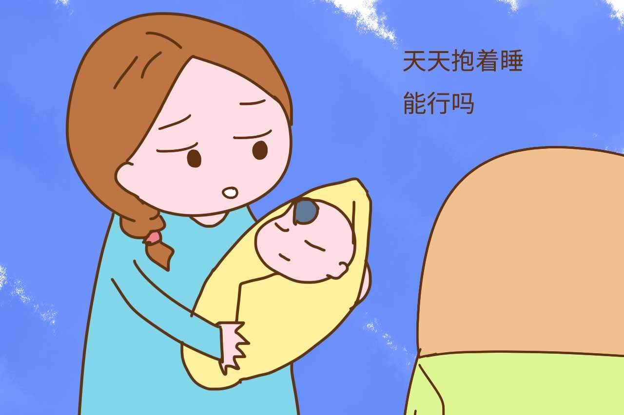 新生宝宝白天睡不醒,晚上抱着睡放下醒,学会这7招,宝宝睡过夜