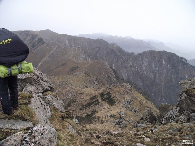 爬鹿角梁路线,鹿角梁路线图