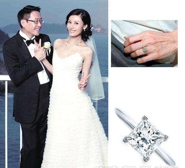 女明星的钻戒比拼,女星结婚钻戒哪家强