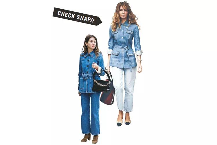 秋冬穿搭高级感外套不臃肿,黑色秋冬外套腰带搭配