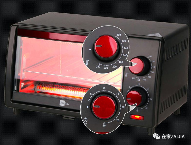 精准控温烘烤无需看管,适合新手的烤箱独立控温