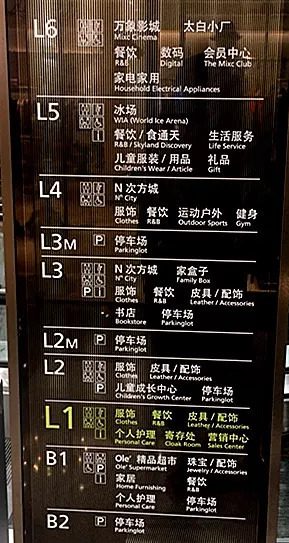 3分钟带你逛遍万象城7层楼！最全攻略收好不谢！