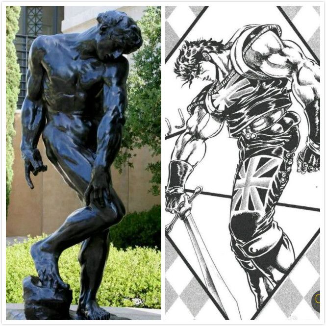 1501年,米开朗琪罗创造了JOJO