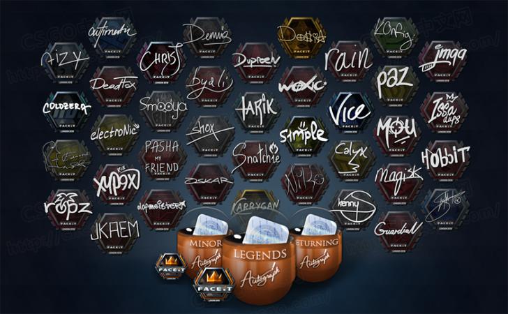 CS：GO｜人均鬼才！职业哥签名贴纸盘点，CaptainMo不亏是CN信仰