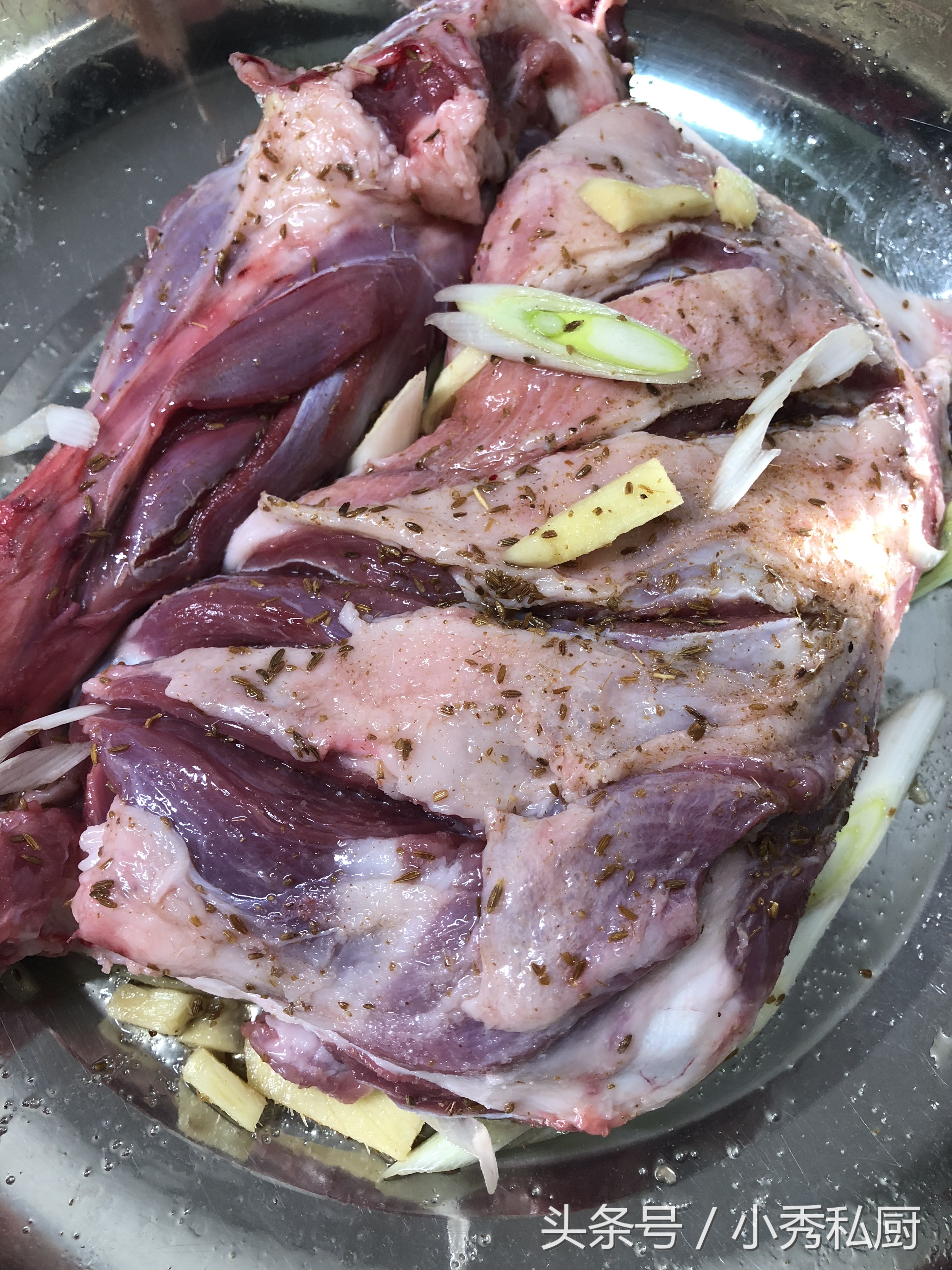 烤羊腿过油版的家庭制作方法,正宗烤羊腿制作视频