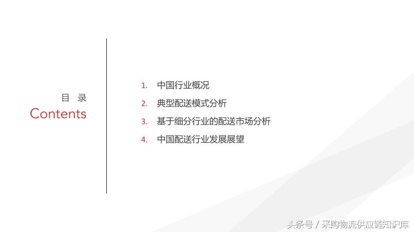 配送行业研究报告,配送行业市场规模分析