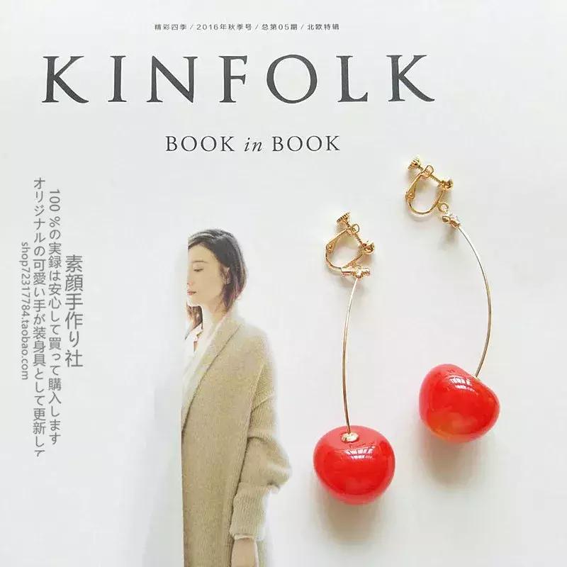 为了好看的耳钉打了耳洞,耳环推荐小众无耳洞