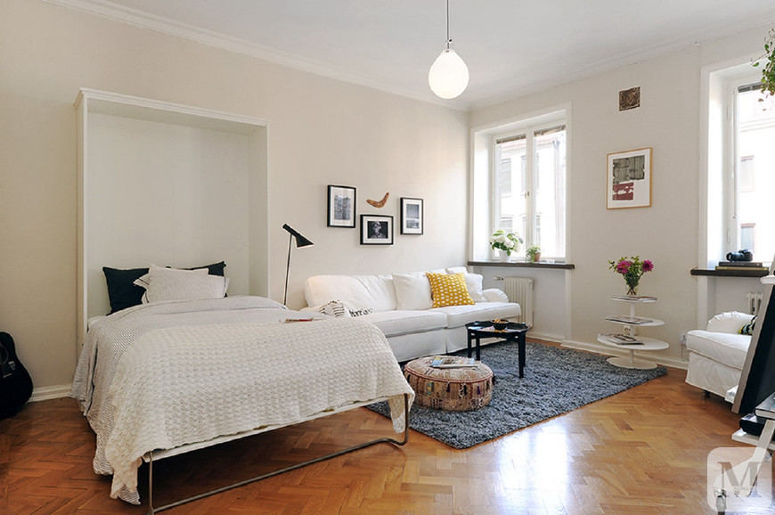 小面积房间隐形床,卧室节省空间隐形床