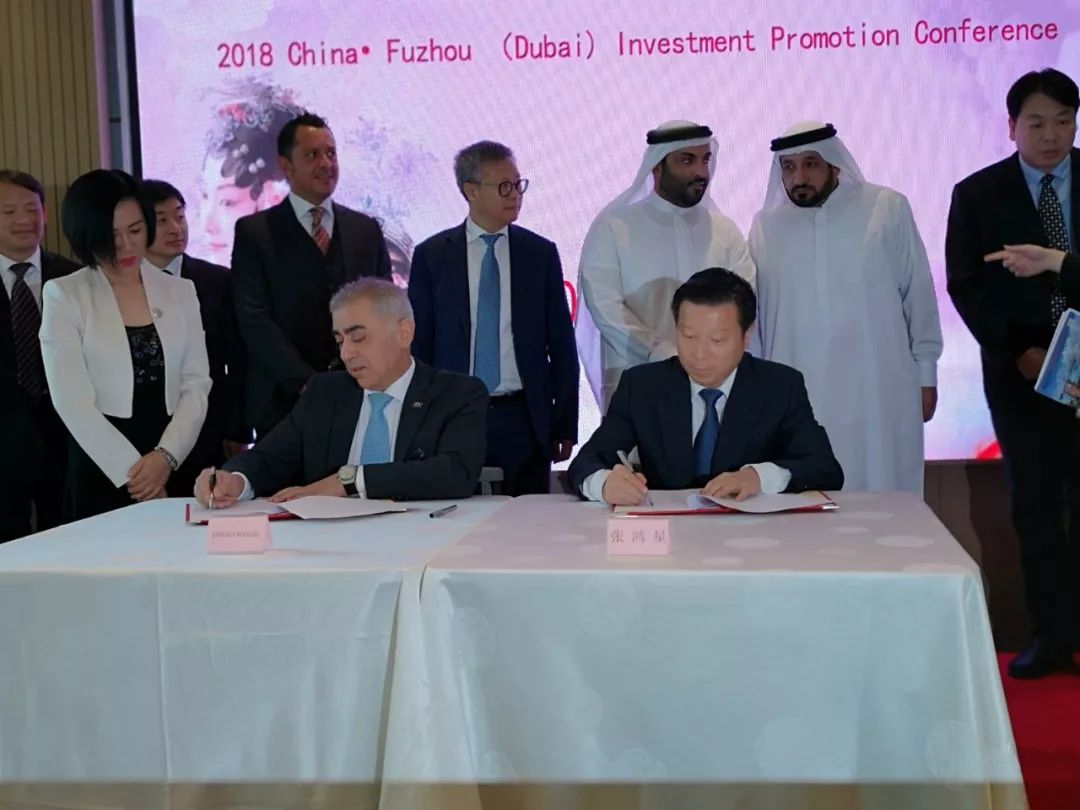 迪拜要建牡丹亭，昨天市长这样签约……