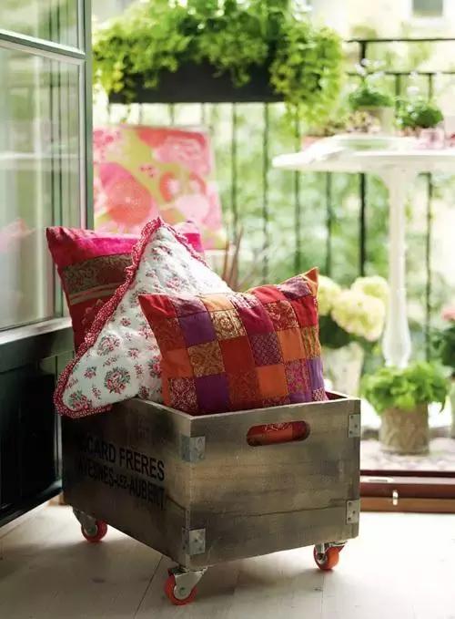 花园洋房阳台设计,阳台打造成小花园