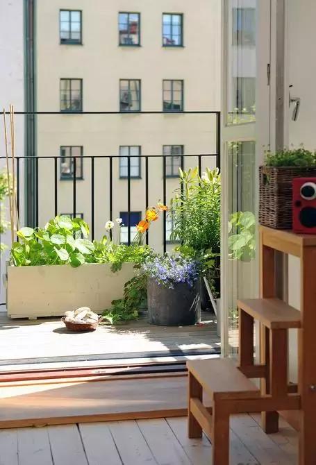 花园洋房阳台设计,阳台打造成小花园