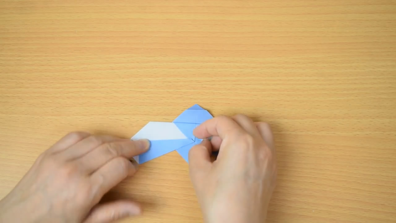 小蜜蜂折纸教程简单的,手工折纸小蜜蜂又简单又好看又棒