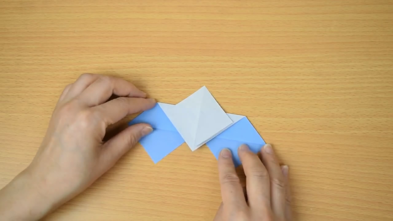 小蜜蜂折纸教程简单的,手工折纸小蜜蜂又简单又好看又棒