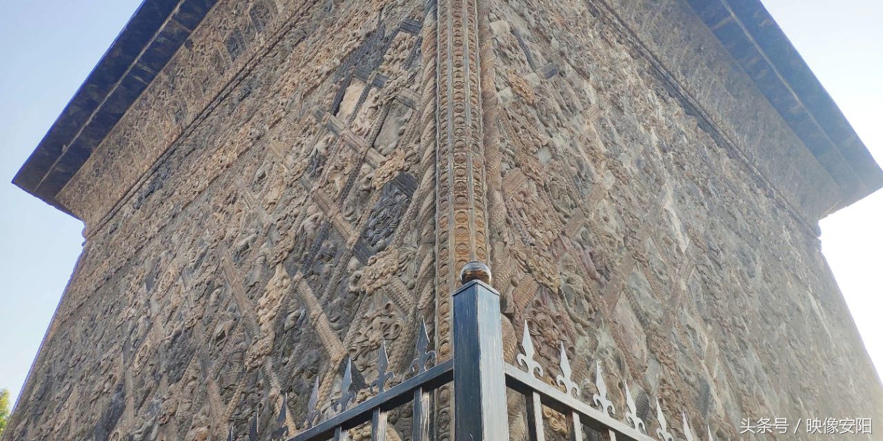 国宝级文物古塔图片,安阳古寺古塔古村落