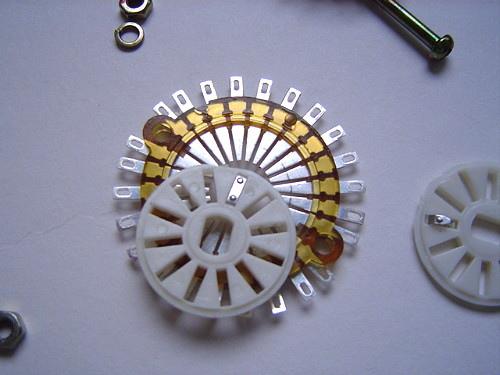 波段开关改装电位器教程视频讲解,步进电位器拆解