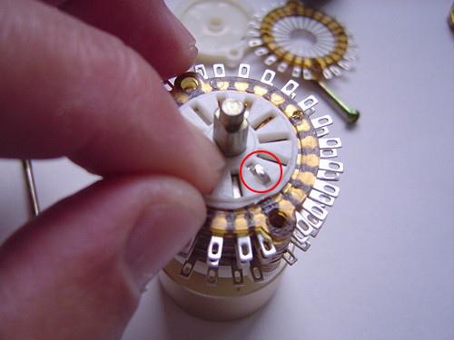 波段开关改装电位器教程视频讲解,步进电位器拆解