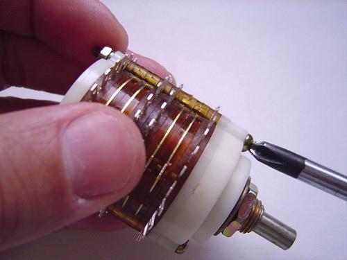 波段开关改装电位器教程视频讲解,步进电位器拆解