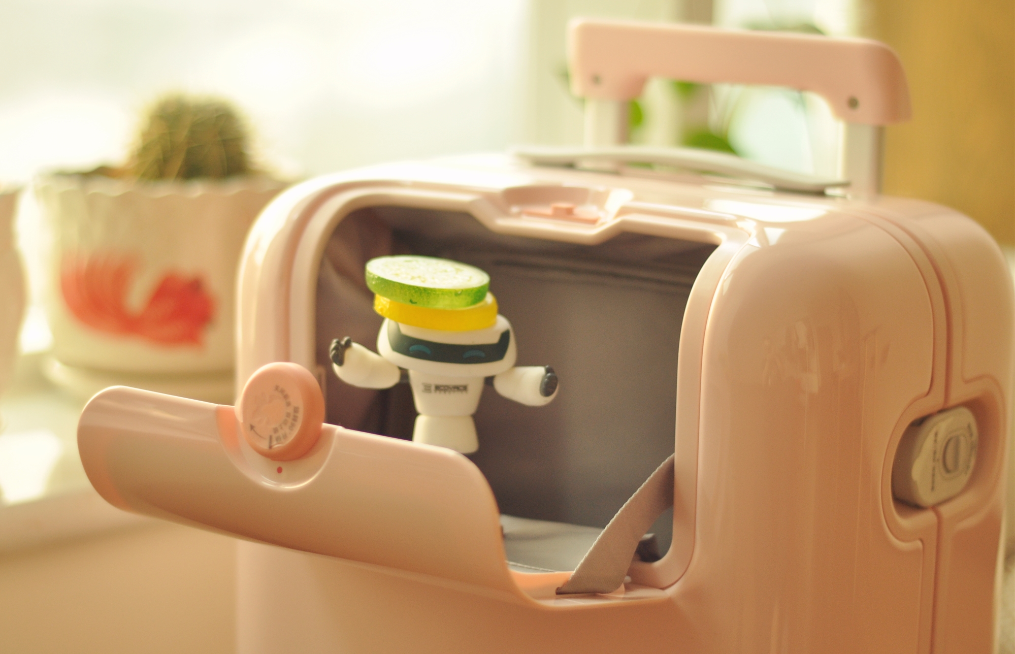 米兔儿童行李箱,米兔拉杆箱图赏萌娃出行必入手