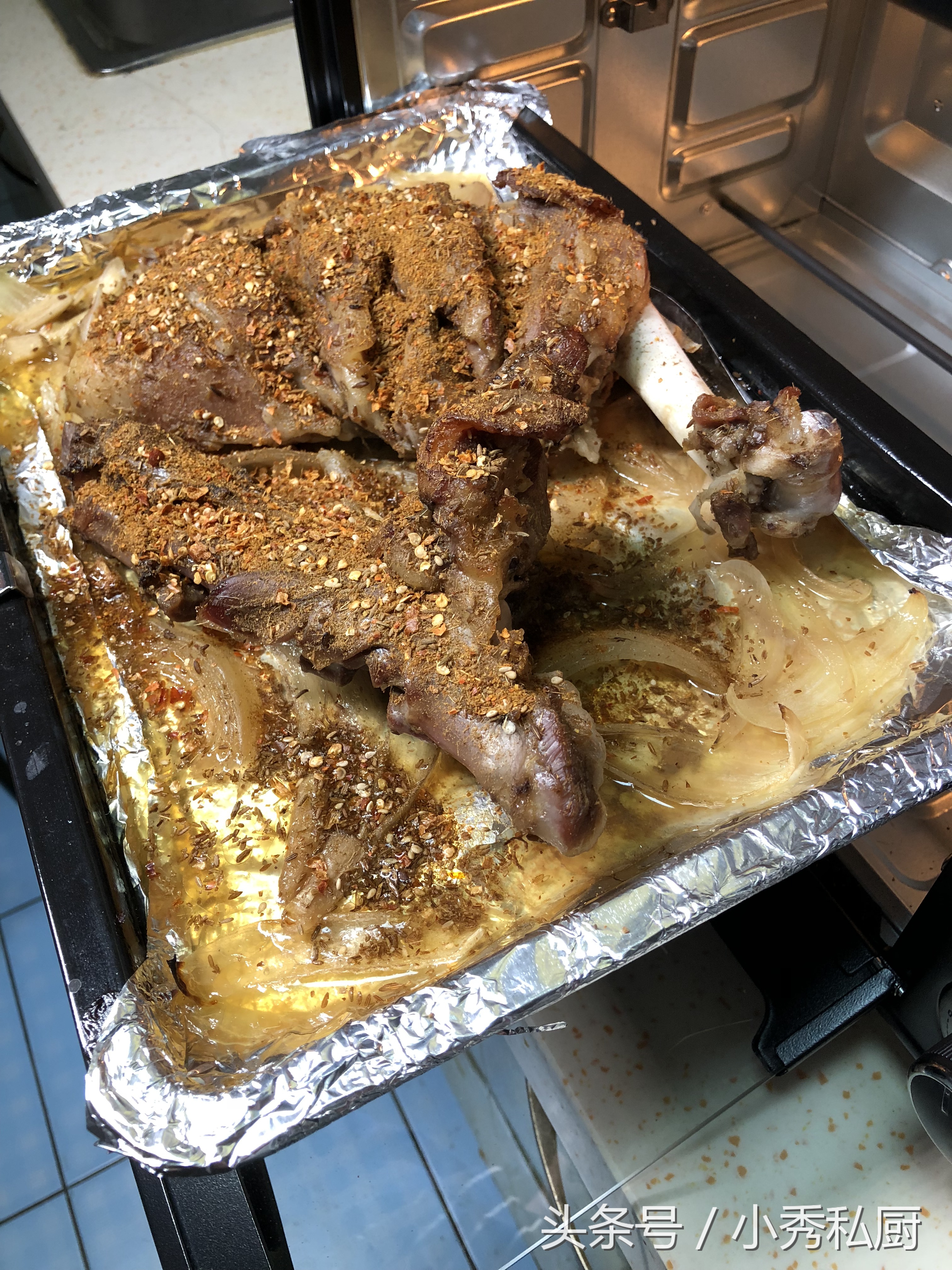 烤羊腿过油版的家庭制作方法,正宗烤羊腿制作视频