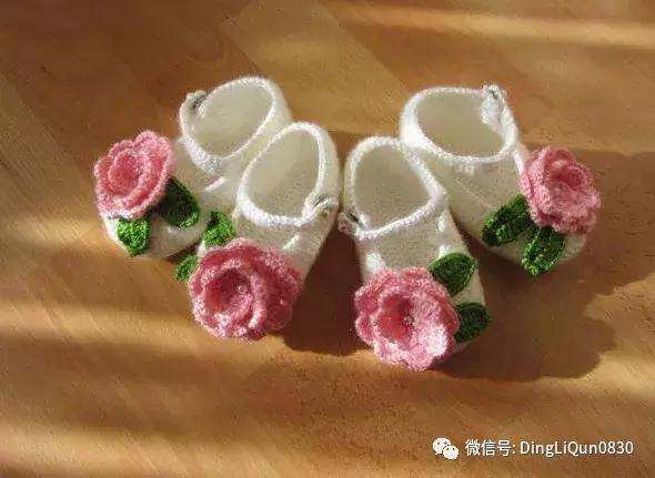手工钩织童鞋最新,婴幼儿的小鞋钩编大全
