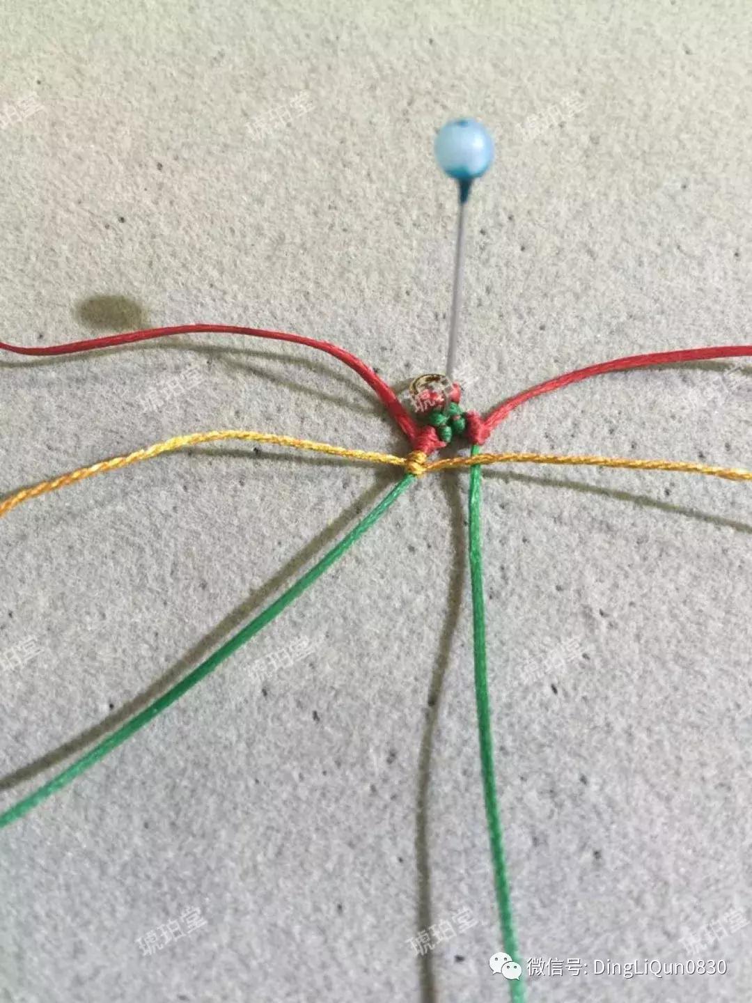 编绳教程铃铛,编绳教程防烫