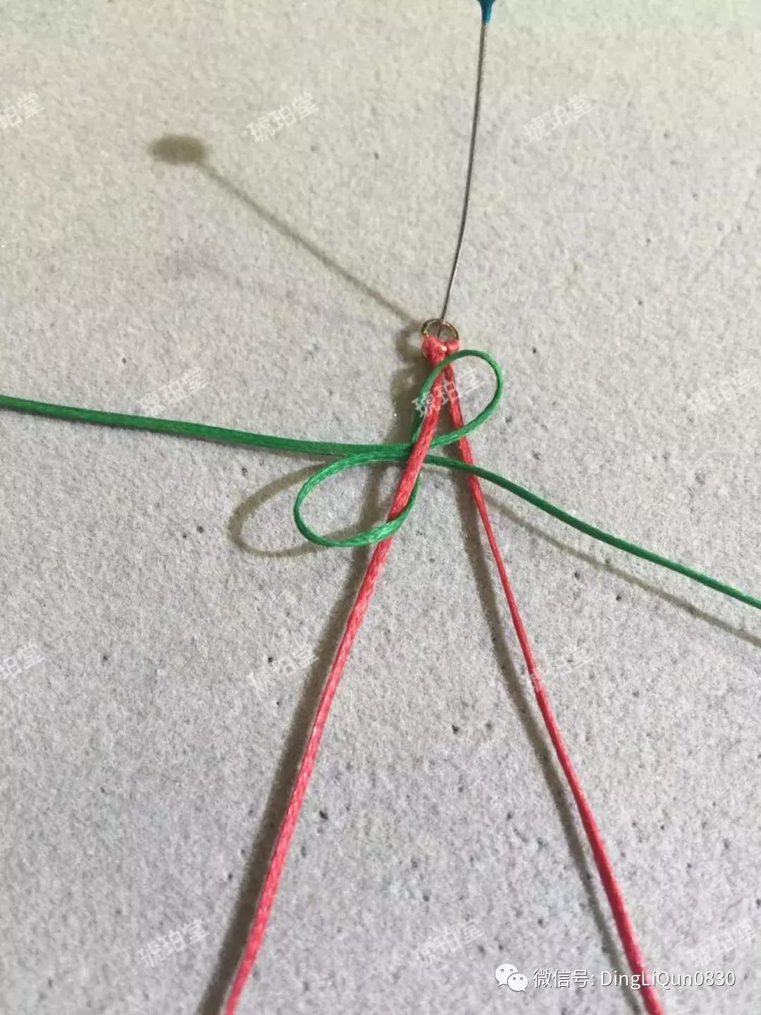 编绳教程铃铛,编绳教程防烫