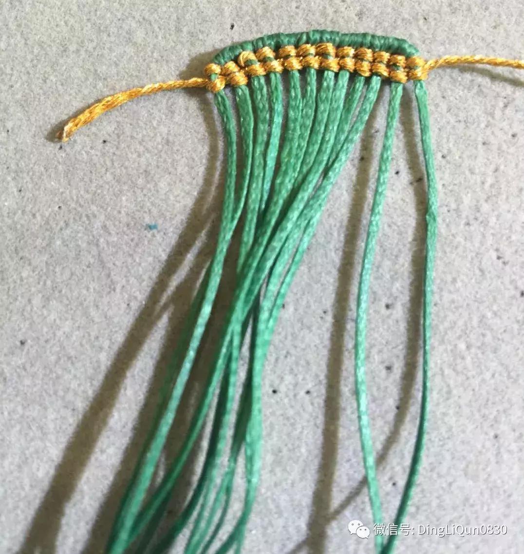编绳教程铃铛,编绳教程防烫