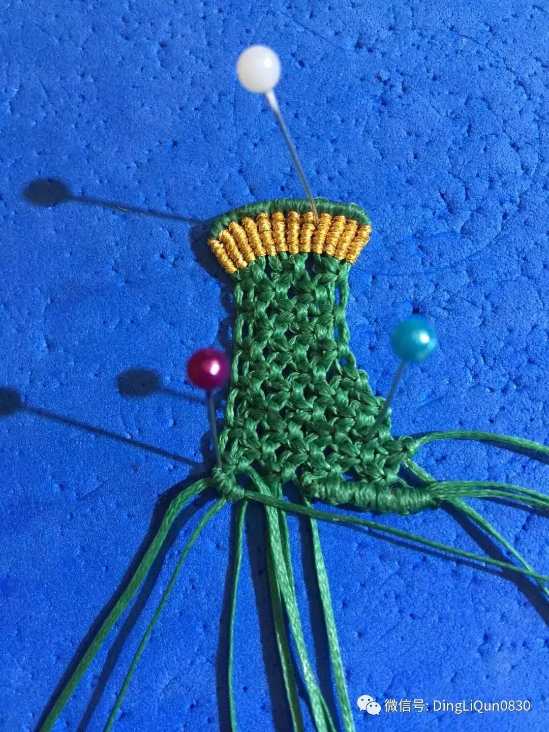 编绳教程铃铛,编绳教程防烫