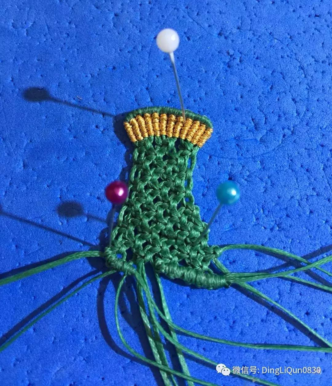 编绳教程铃铛,编绳教程防烫