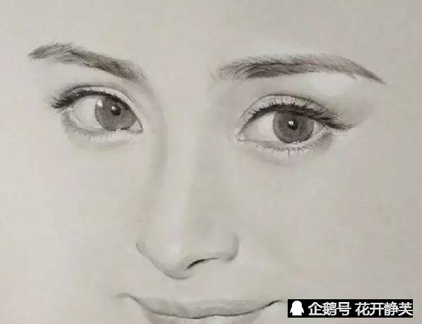 铅笔画杨幂图片,最简单的杨幂素描画