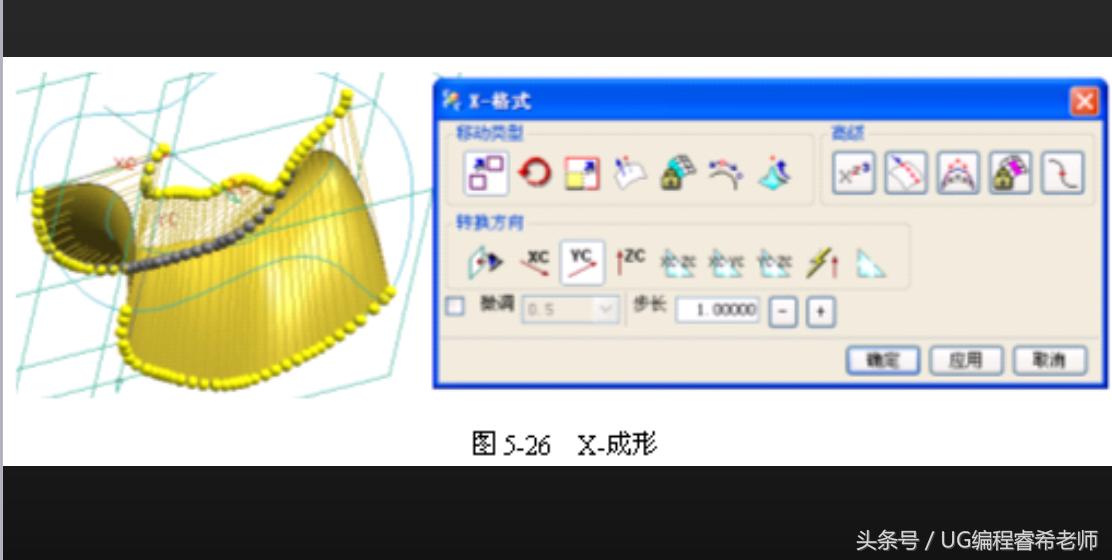 ug加工曲面开粗怎么选取曲面,ug基础教程之经典曲面范例