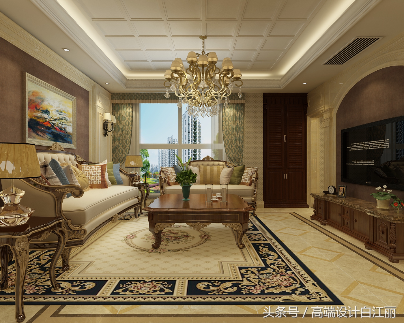 上叠墅露台装修效果图,上山间别墅装修效果图