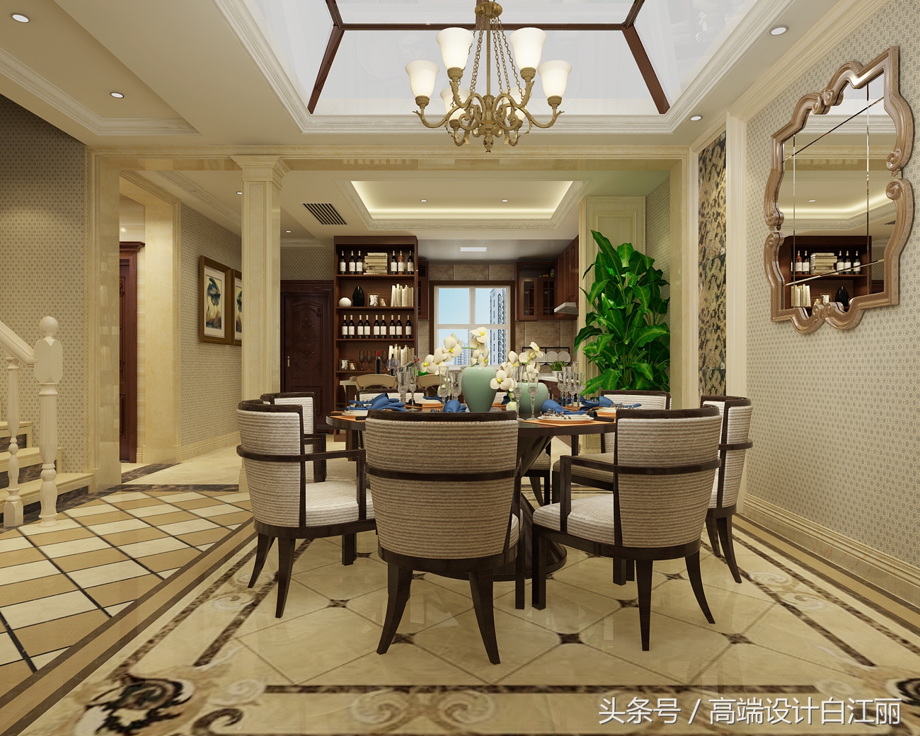 上叠墅露台装修效果图,上山间别墅装修效果图