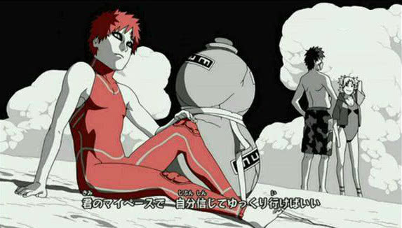 火影忍者我爱罗最帅出场集数,火影忍者我爱罗沙雕时刻