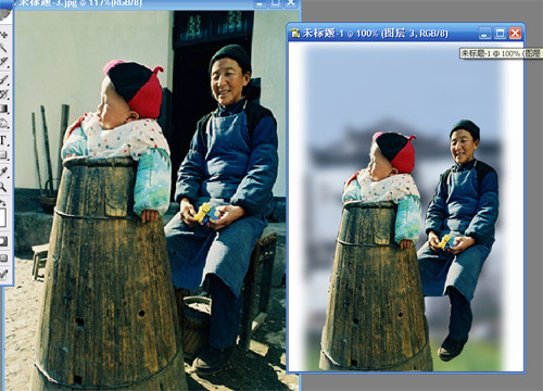 ps三张照片合成一张制作教程,photoshop怎么把照片四合一