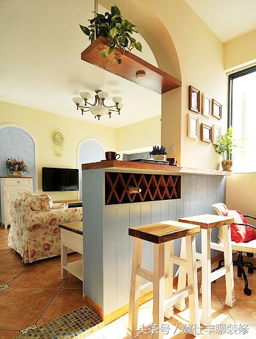 不要再砌墙了巧用隔断营造大空间,半墙隔断跟满墙隔断效果