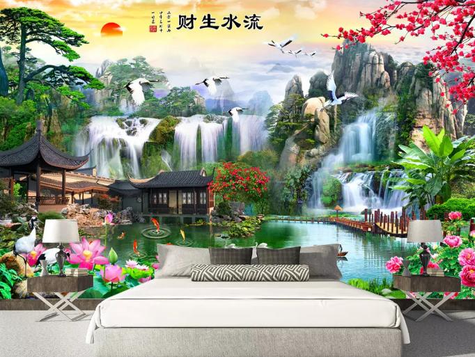 3d立体背景墙,3D立体墙背景墙