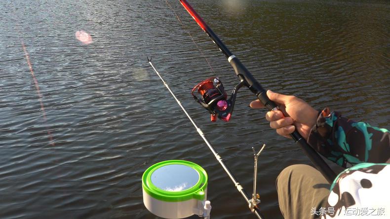 矶竿单钩通线跑铅,矶竿双铅线组钓法