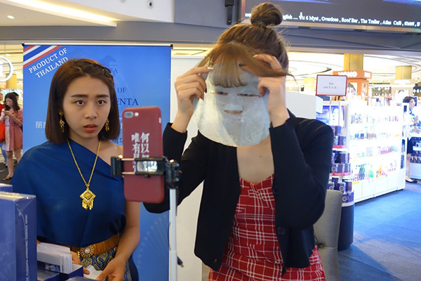 泰国人气品牌MakeGen马胎盘面膜，清迈展销圆满结束