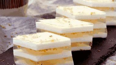 椰汁桂花糕吉利丁,椰汁桂花糕