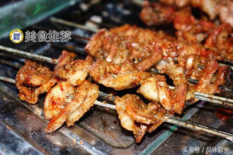 新乡烤牛腰片,新乡一绝烤腰片