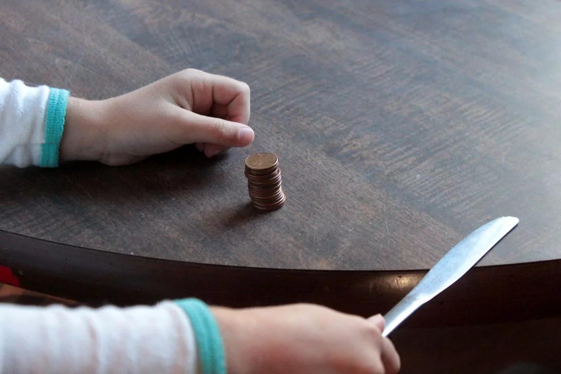 4-5岁科学小游戏,适合孩子玩的硬币游戏