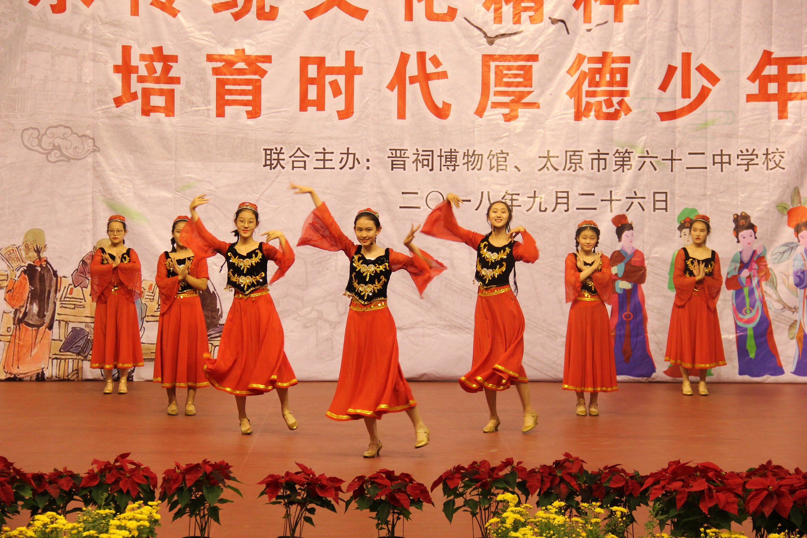 太原市第二十七中学内部参观,太原晋祠博物馆免费讲解