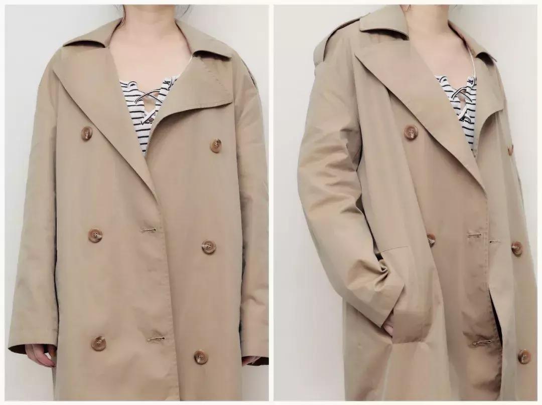 真人版试穿衣服,真人试穿黄金风衣